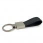 Preview: Trixi Gronau, key chain, Titus, snake leather, black, front